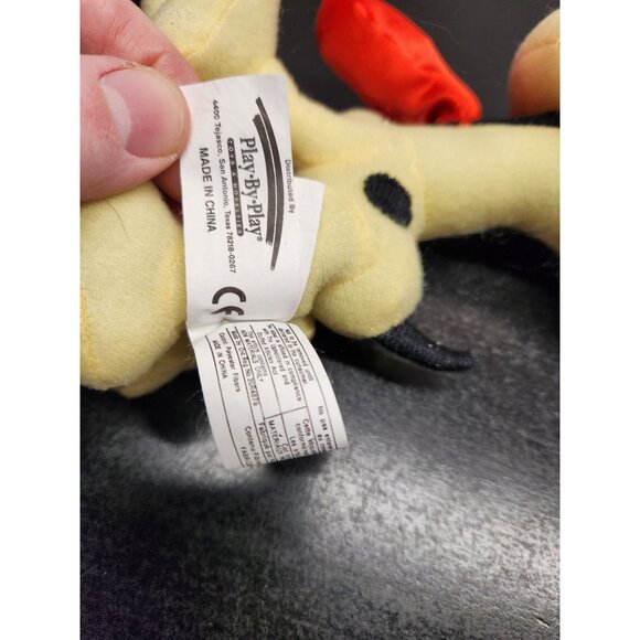 Garfield Odie Plush Toy With Red Tie - Vintage - Picture 7 of 8